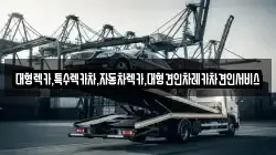 대형렉카,특수렉카차,자동차렉카,대형견인차레카차견인서비스