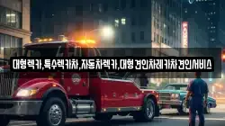 대형렉카,특수렉카차,자동차렉카,대형견인차레카차견인서비스