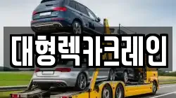 대형렉카크레인