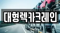 대형렉카크레인