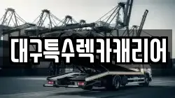 대구특수렉카캐리어