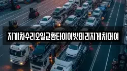 지게차수리오일교환타이어밧데리지게차대여