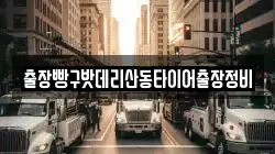 출장빵구밧데리산동타이어출장정비