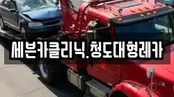 세븐카클리닉.청도대형레카