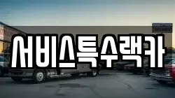 서비스특수랙카