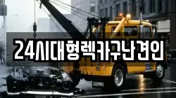 24시대형렉카구난견인