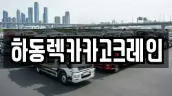 하동렉카카고크레인