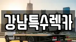 강남특수렉카