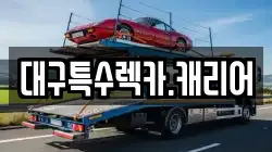 경상북도 고령군 다산면 렉카, 특수렉카, 차량탁송, 견인운송