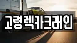 고령렉카크래인