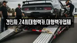 견인차.24시대형렉카.대형렉카업체