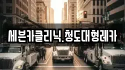 세븐카클리닉.청도대형레카