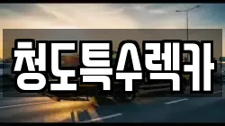 청도특수렉카
