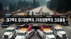 경상북도 칠곡군 지천면 렉카, 특수렉카, 차량탁송, 견인운송