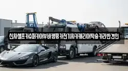 신차셀프카슈퍼카어부바캠핑카전기차카캐리어탁송카라반견인