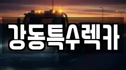 경상북도 포항시 북구 환호동 렉카, 특수렉카, 차량탁송, 견인운송