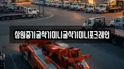 삼원중기굴착기미니굴삭기미니포크레인
