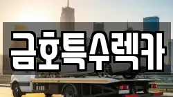 금호특수렉카