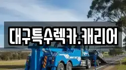 대구광역시 군위군 소보면 렉카, 특수렉카, 차량탁송, 견인운송