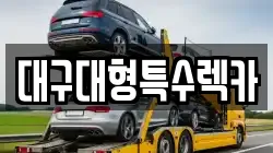 대구대형특수렉카