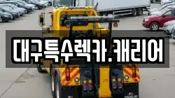 대구특수렉카.캐리어