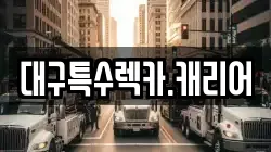 대구특수렉카.캐리어