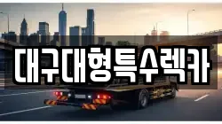 대구대형특수렉카