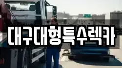 대구광역시 동구 신평동 렉카, 특수렉카, 차량탁송, 견인운송
