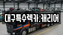 대구특수렉카.캐리어