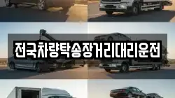 전국차량탁송장거리대리운전