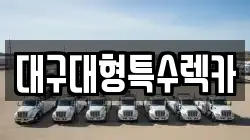 대구광역시 수성구 가천동 렉카, 특수렉카, 차량탁송, 견인운송