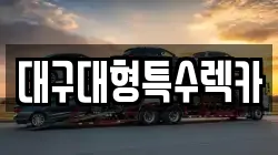 대구대형특수렉카