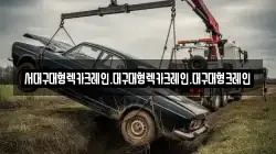 서대구대형렉카크레인.대구대형렉카크레인.대구대형크레인