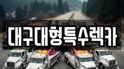 대구대형특수렉카