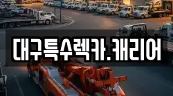대구특수렉카.캐리어