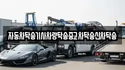 자동차탁송기사차량탁송중고차탁송신차탁송