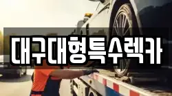 대구대형특수렉카