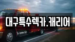 대구특수렉카.캐리어