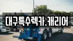 대구특수렉카.캐리어