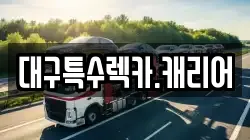 대구특수렉카.캐리어