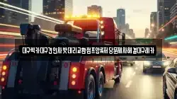 대구렉카대구견인차밧데리교환점프압류저당문제차해결대구레카
