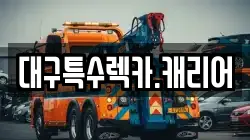 대구특수렉카.캐리어