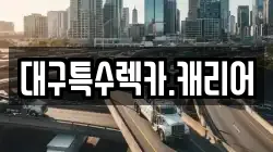 대구특수렉카.캐리어