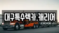 대구특수렉카.캐리어