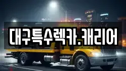 대구특수렉카.캐리어