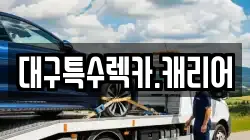 대구특수렉카.캐리어