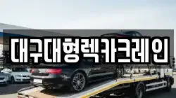 대구대형렉카크레인