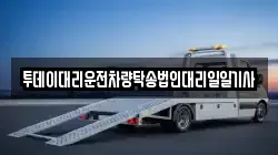 투데이대리운전차량탁송법인대리일일기사