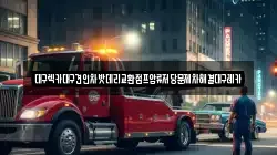 대구렉카대구견인차밧데리교환점프압류저당문제차해결대구레카