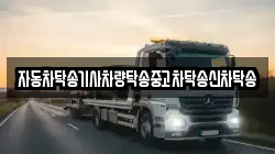 자동차탁송기사차량탁송중고차탁송신차탁송